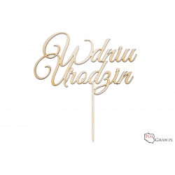 W dniu Urodzin - topper  A663